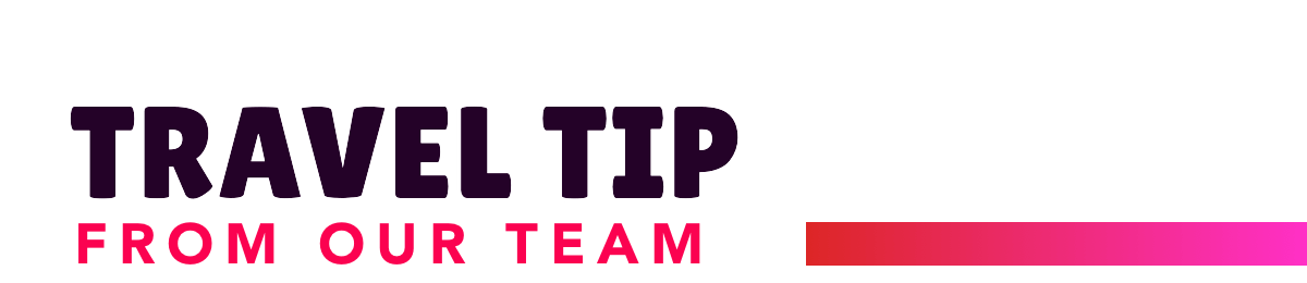 Travel tip